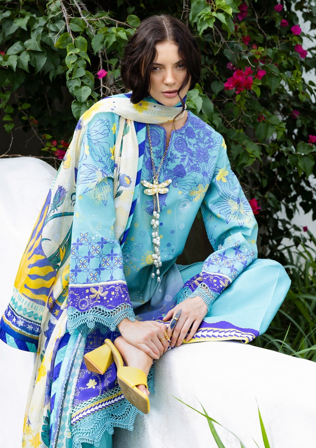 HEMLINE MIRASOL - MAR AZUL