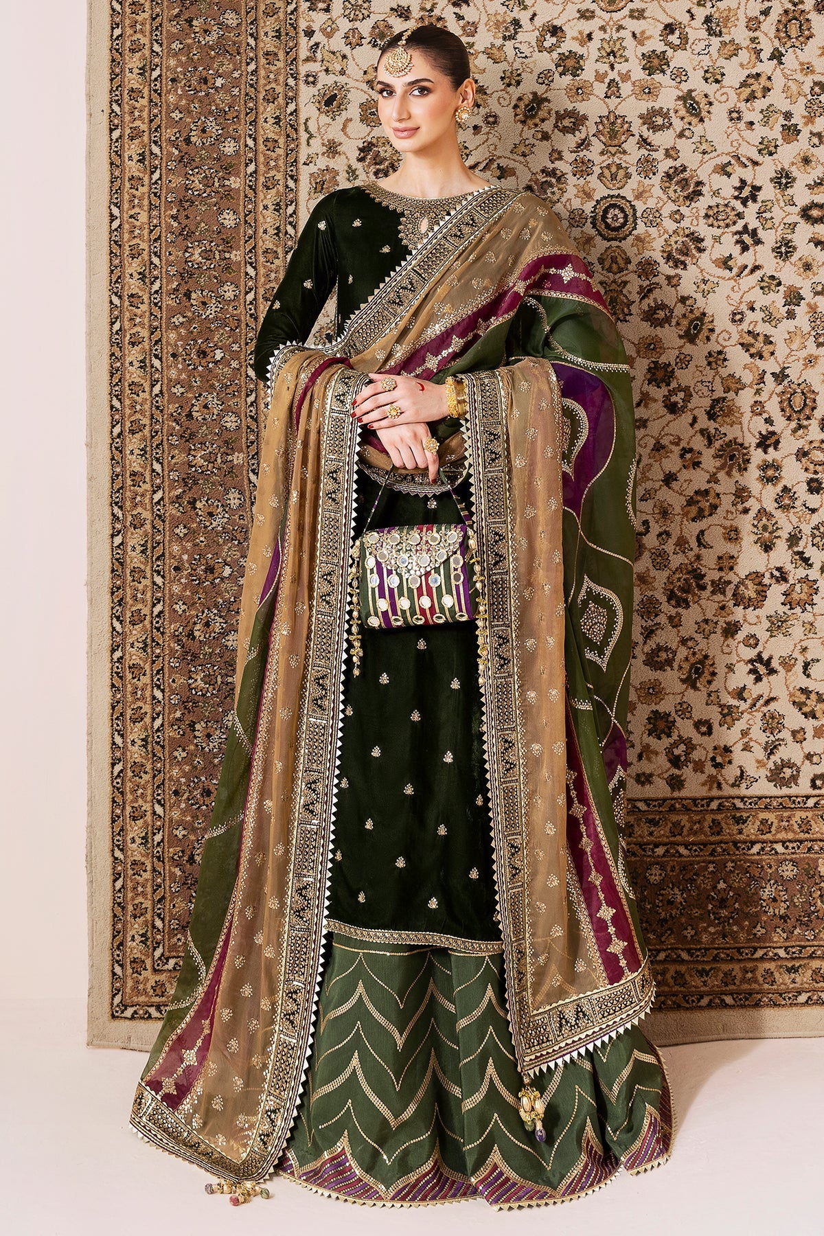 Jazmin Chandani womens suit CVF D-09  CHAMBELI Main image