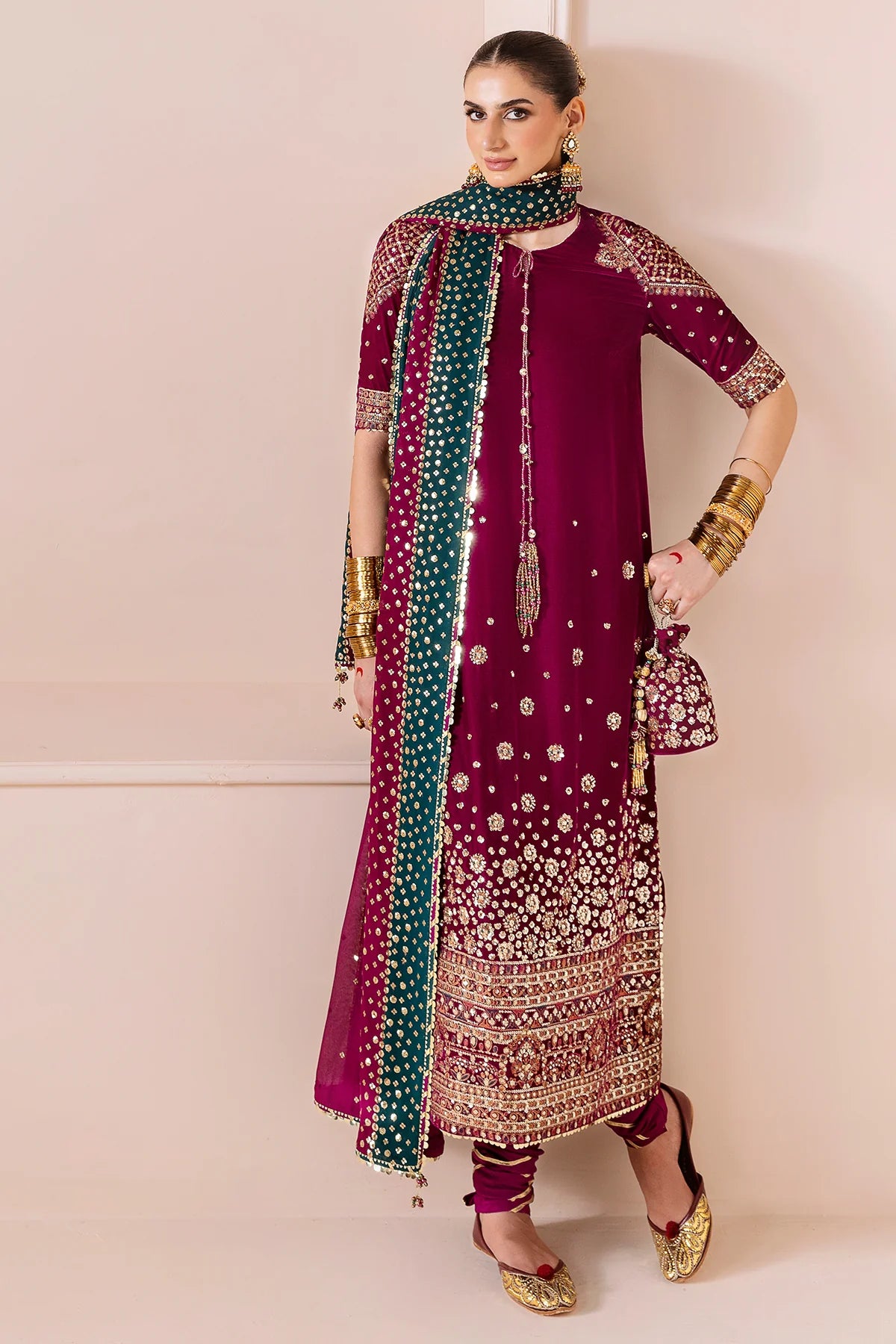 Jazmin Chandani womens suit CVF D-02 GAUHAR