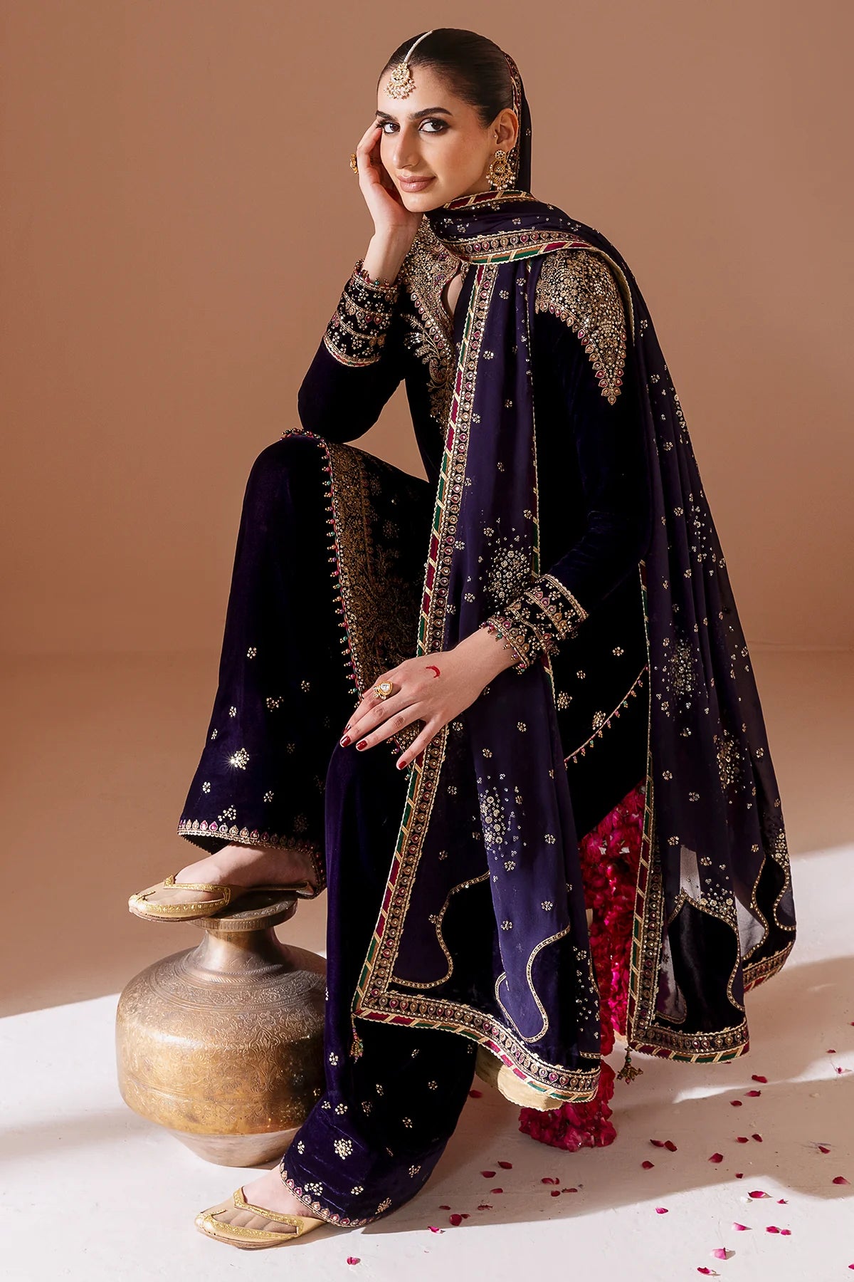 Jazmin Chandani womens suit CVF D-08 NILOFAR