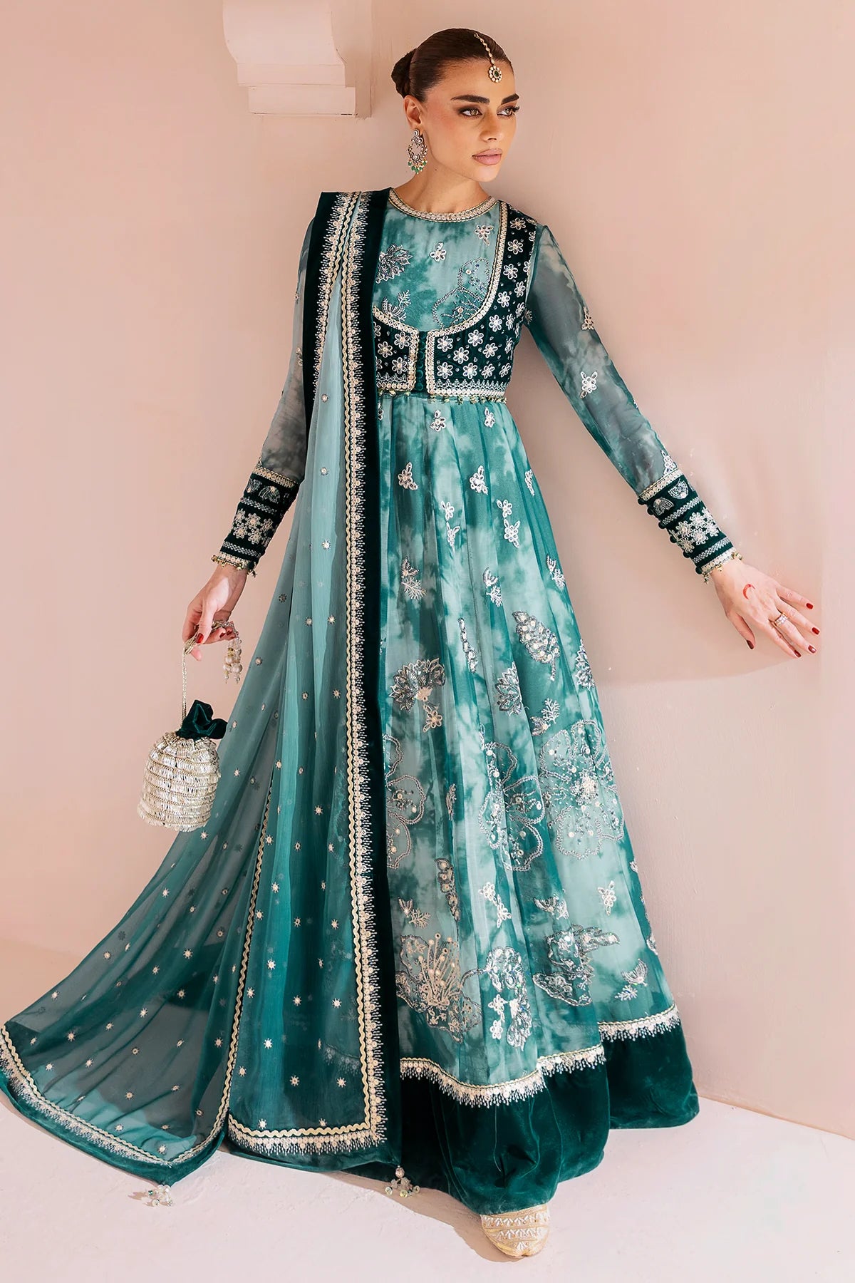 Jazmin Chandani womens suit CVF D-06 NEELAM