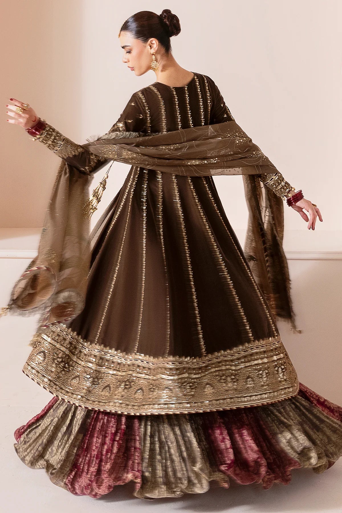 Jazmin Chandani womens suit CVF D-04 GULRUH Secondary image