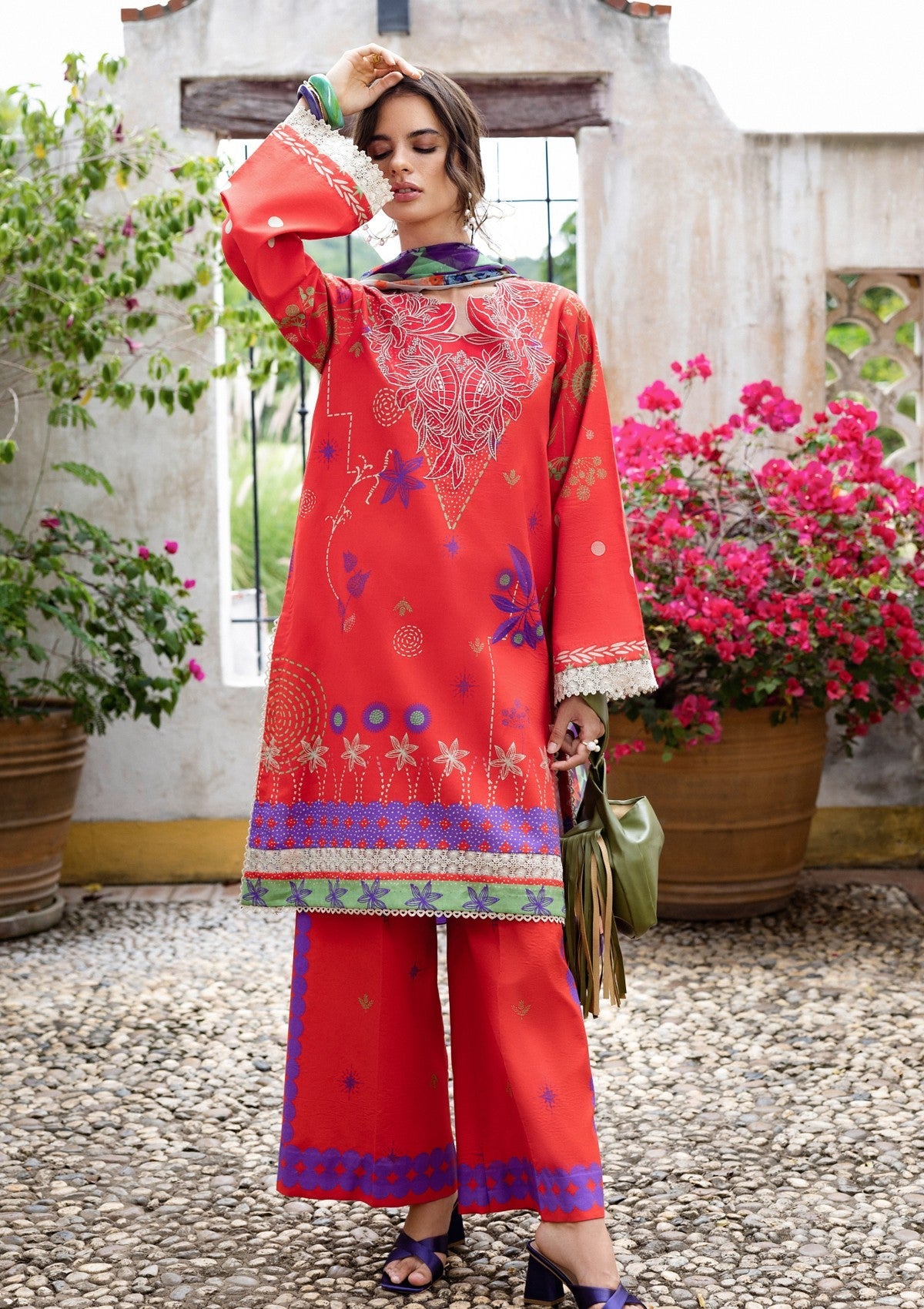 HEMLINE MIRASOL - CARMIN ROSA Main image